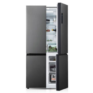 Ψυγείο Ντουλάπα Davoline D4SS 608D IX Inox [NoFrost/600L/Υ191×Π91cm]