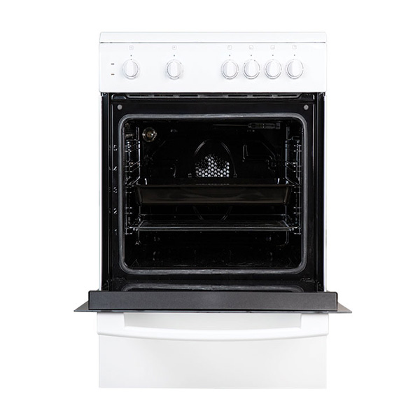 Ηλεκτρική Κουζίνα 72L Davoline DAC 600 WH Λευκή με Κεραμικές Εστίες