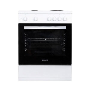 Ηλεκτρική Κουζίνα 72L Davoline DAE 600 WH Λευκή με Eμαγιέ Εστίες