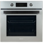 Εντοιχιζόμενος Φούρνος 72L Davoline DSGO 8004 GR Γκρι με Κατάλυση/Υδρόλυση