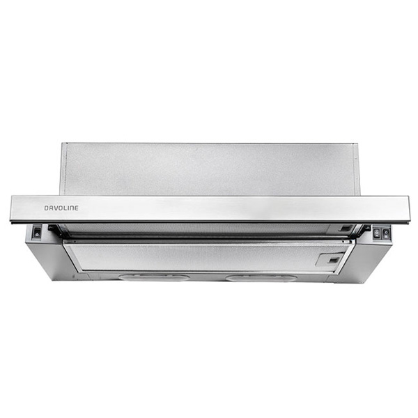 Απορροφητήρας Συρόμενος Davoline Delta GR-IX Inox [Π60cm – 483m³/h]