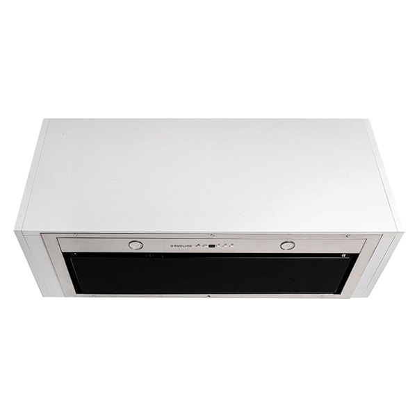 Απορροφητήρας Εντοιχιζόμενος Davoline Inside 60 IX/BL Inox/Μαύρος [Π53cm – 436m³/h]