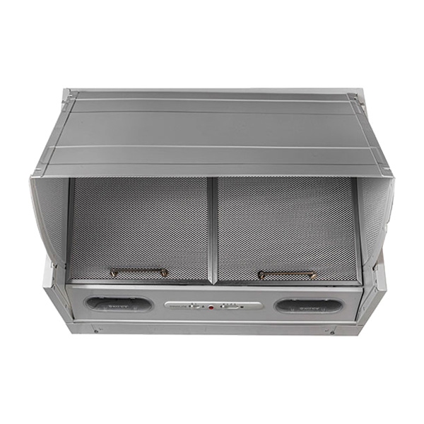 Απορροφητήρας Πτυσσόμενος Davoline P140A Ασημί [Π60cm – 400m³/h]