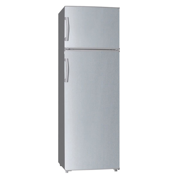 Ψυγείο Δίπορτο Davoline RF 220 NE Inox [206L/Υ143×Π55cm]