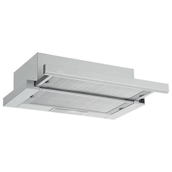 Απορροφητήρας Συρόμενος Davoline Spot Q ECO 060 GR-IX D Inox [Π60cm – 253m³/h]