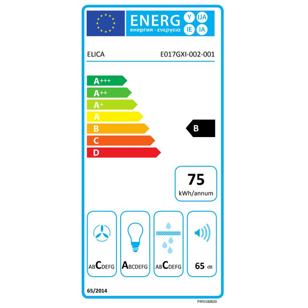 Απορροφητήρας Εντοιχιζόμενος Elica Fold GR/A/72 Inox [Π71cm – 580m³/h]