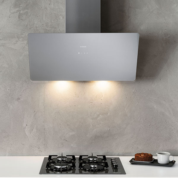 Απορροφητήρας Καμινάδα Davoline Shape 60 Γκρι [Π60cm – 648m³/h]