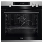 Εντοιχιζόμενος Φούρνος Ατμού 72L AEG BSS57606BM Inox/Μαύρος με Πυρόλυση