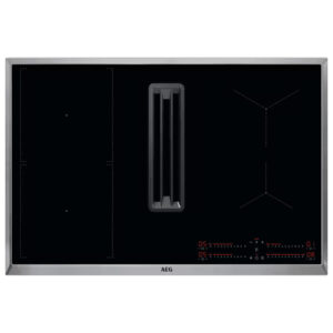 Αυτόνομη Εντοιχιζόμενη Επαγωγική Εστία με Απορροφητήρα AEG CCE84543XB [Π77×Β52cm]