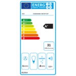 Αυτόνομη Εντοιχιζόμενη Επαγωγική Εστία με Απορροφητήρα AEG CCE84543XB [Π77×Β52cm]