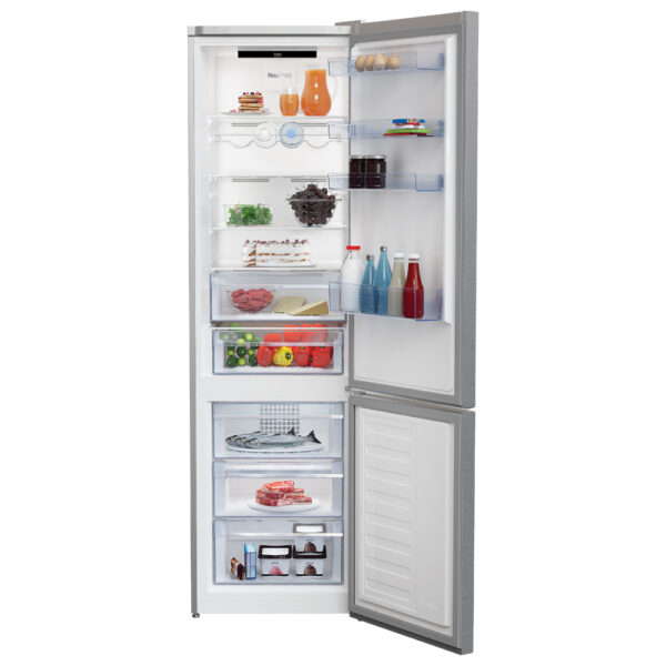 Ψυγειοκαταψύκτης Beko RCNA406EO6XBN Inox [NoFrost/362L/Υ203×Π60cm]