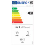 Ψυγειοκαταψύκτης Beko RCNA406EO6XBN Inox [NoFrost/362L/Υ203×Π60cm]