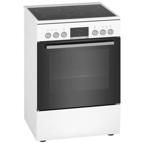 Ηλεκτρική Κουζίνα 66L Bosch HKR39C220 Λευκή με Κεραμικές Εστίες