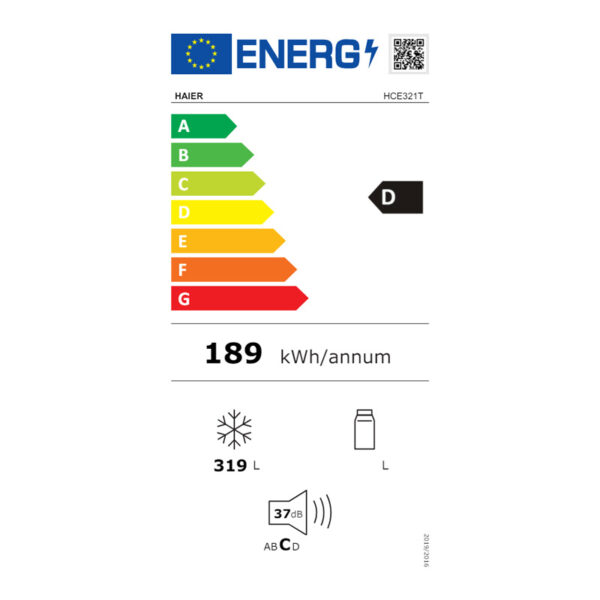 Καταψύκτης Μπαούλο Haier HCE321T [319L/Υ85×Π141cm]