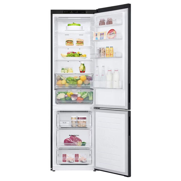Ψυγειοκαταψύκτης LG GBP62MCNCC1 Μαύρος [NoFrost/384L/Υ203×Π60cm]