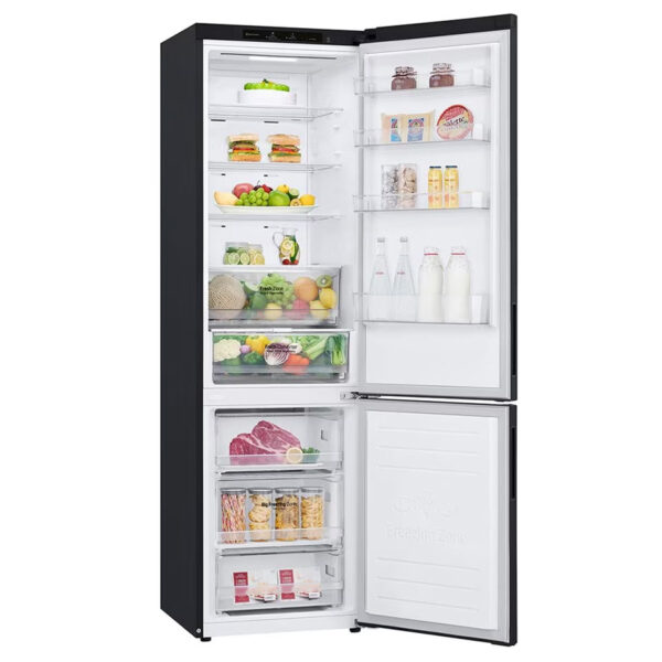 Ψυγειοκαταψύκτης LG GBP62MCNCC1 Μαύρος [NoFrost/384L/Υ203×Π60cm]