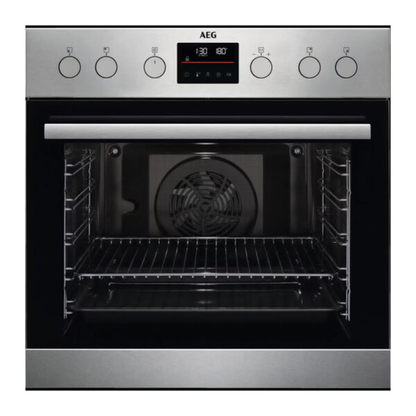 Εντοιχιζόμενο Σετ Φούρνος 72L AEG EPS335061M με Πυρόλυση + Κεραμική Εστία AEG TA64RAS6XB