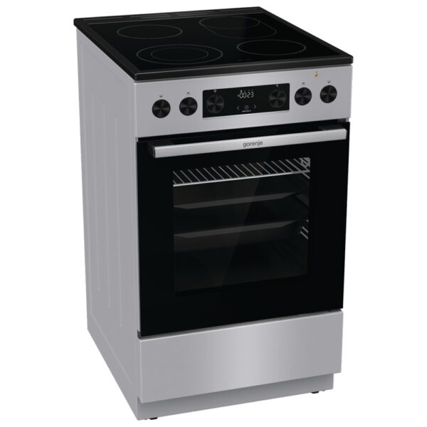 Ηλεκτρική Κουζίνα Ατμού 70L Gorenje GECS5C70SPAOT Inox με Υδρόλυση & Κεραμικές Εστίες