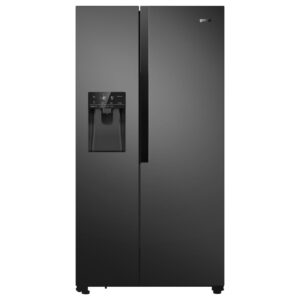 Ψυγείο Ντουλάπα Gorenje NRS9EVB Μαύρο [NoFrost/562L/Υ179×Π91cm]