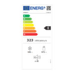 Ψυγείο Ντουλάπα Gorenje NRS9EVB Μαύρο [NoFrost/562L/Υ179×Π91cm]