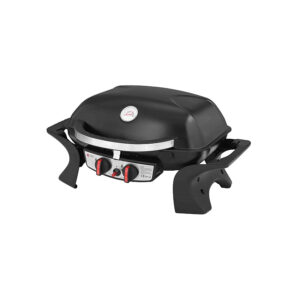 Επιτραπέζια Ψησταριά Υγραερίου Thermogatz GS Grill Mini Μαύρη με 2 Καυστήρες