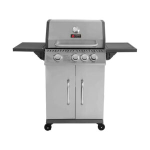 Ψησταριά Υγραερίου Thermogatz GS Grill Elite Inox με 3 Καυστήρες και Πλαϊνή Εστία