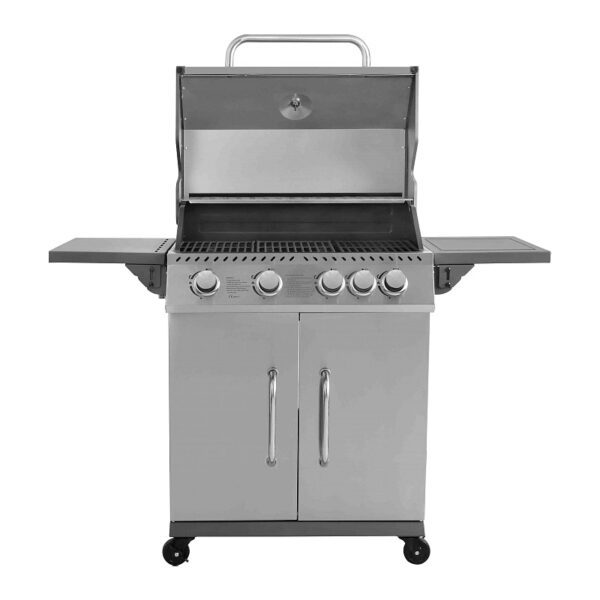 Ψησταριά Υγραερίου Thermogatz GS Grill Elite Inox με 4 Καυστήρες και Πλαϊνή Εστία