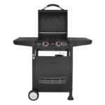 Ψησταριά Υγραερίου Thermogatz GS Grill Lite Μαύρη με 2 Καυστήρες