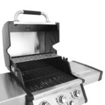 Ψησταριά Υγραερίου Thermogatz GS Grill Superior Inox/Μαύρη με 3 Καυστήρες και Πλαϊνή Εστία