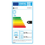 Κουζίνα Μικτή 60L Thermogatz TGS 3521 IX Inox με Eστίες Αερίου/Εμαγιέ & Καπάκι
