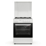 Κουζίνα Μικτή 56L Thermogatz TGS 3610 WH Λευκή με Eστίες Αερίου & Καπάκι
