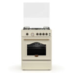 Κουζίνα Αερίου 49L Thermogatz TGS 4111 Μπεζ με Eστίες Αερίου & Καπάκι