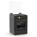 Κουζίνα Αερίου 49L Thermogatz TGS 4222 Ανθρακί με Eστίες Αερίου & Καπάκι