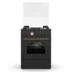 Κουζίνα Μικτή 60L Thermogatz TGS 4310 Ανθρακί με Eστίες Αερίου & Καπάκι