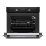 Εντοιχιζόμενος Φούρνος 60L Thermogatz TGS 4422 GL Μαύρος με Υδρόλυση