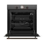 Εντοιχιζόμενος Φούρνος 80L Thermogatz TGS 5580 XL Ανθρακί με Υδρόλυση