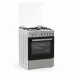 Κουζίνα Αερίου 49L Thermogatz TGS 6021 IX Inox με Eστίες Αερίου & Καπάκι