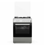 Κουζίνα Αερίου 49L Thermogatz TGS 6021 IX Inox με Eστίες Αερίου & Καπάκι