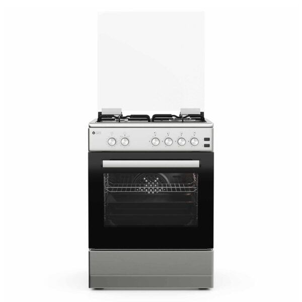 Κουζίνα Αερίου 49L Thermogatz TGS 6021 IX Inox με Eστίες Αερίου & Καπάκι