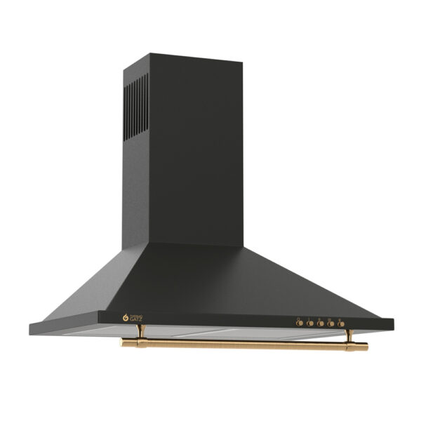 Απορροφητήρας Καμινάδα Thermogatz TGS 950 BL Rustic [Π60cm – 400m³/h]