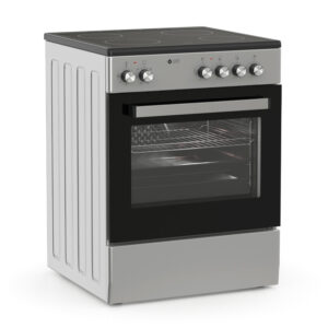Ηλεκτρική Κουζίνα 60L Thermogatz TGS CER600 S Inox με Κεραμικές Εστίες
