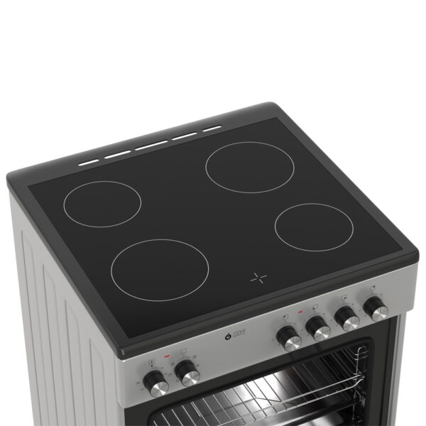 Ηλεκτρική Κουζίνα 60L Thermogatz TGS CER600 S Inox με Κεραμικές Εστίες