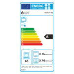 Ηλεκτρική Κουζίνα 60L Thermogatz TGS E120 WH Λευκή με Εμαγιέ Εστίες & Καπάκι