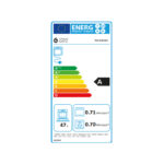 Ηλεκτρική Κουζίνα 47L Thermogatz TGS E50 WH Λευκή με Εμαγιέ Εστίες & Καπάκι