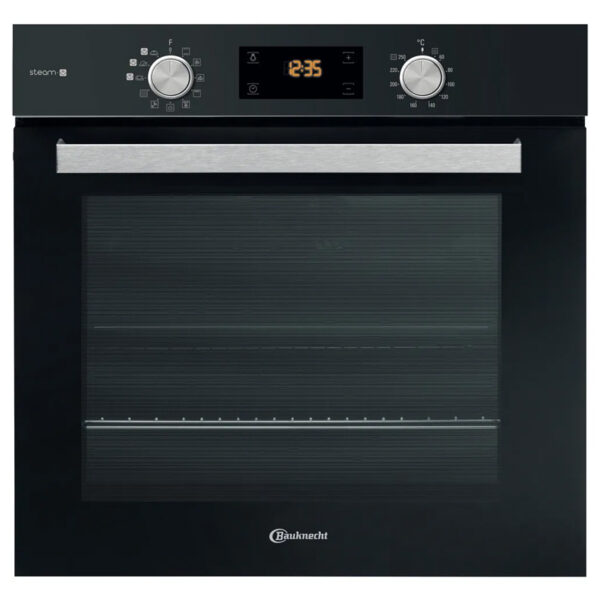 Εντοιχιζόμενος Φούρνος Ατμού 71L Bauknecht BAK5S KP8V2 BLG Μαύρος με Πυρόλυση
