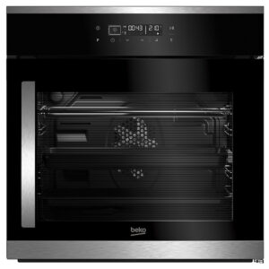 Εντοιχιζόμενος Φούρνος 71L Beko BIM25400XR Μαύρος/Inox με Κατάλυση/Υδρόλυση