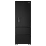 Ψυγείο Ντουλάπα Hisense RF632N4WFE Μαύρο [NoFrost/485L/Υ200×Π70cm]