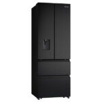 Ψυγείο Ντουλάπα Hisense RF632N4WFE Μαύρο [NoFrost/485L/Υ200×Π70cm]