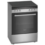 Ηλεκτρική Κουζίνα 66L Siemens HK9R30250 Inox με Κεραμικές Εστίες