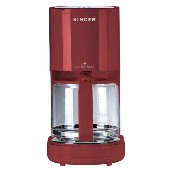 Καφετιέρα Φίλτρου Singer Scarlet Rose CM-1000 SCR [1000W/1.25L]